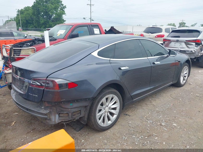 Vin: 5yjsa1e25kf335037, lot: 45729206, tesla model s 100d/75d/long range/standard range 20194