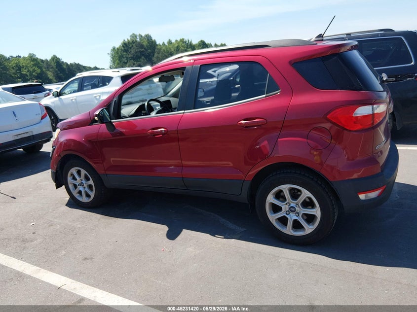 2018 Ford Ecosport Se VIN: MAJ3P1TE4JC241314 Lot: 45231420