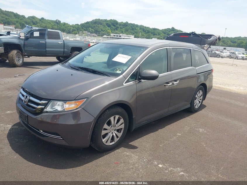 Vin: 5fnrl5h65hb008175, lot: 45729215, honda odyssey ex-l 20172