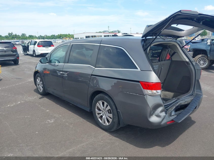 Vin: 5fnrl5h65hb008175, lot: 45729215, honda odyssey ex-l 20173