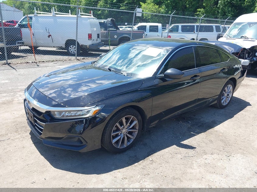 2021 Honda Accord Lx 1HGCV1F10MA037913 photo 1