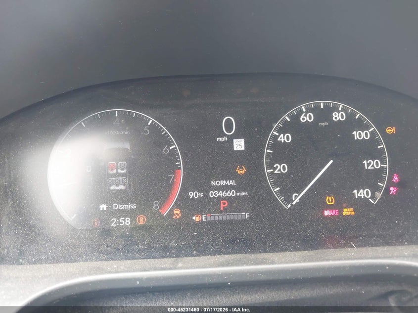 HONDA HR-V 2024 VIN 3CZRZ1H57RM739907