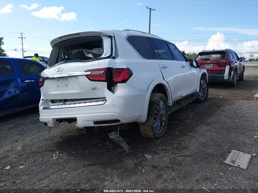 Vin: jn8az2nf8j9664745, lot: 45729263, infiniti qx80 20184