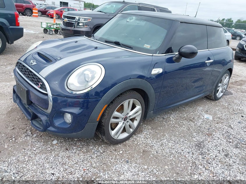 Vin: wmwxp7c53f2a40970, lot: 45729345, mini hardtop cooper s 20152