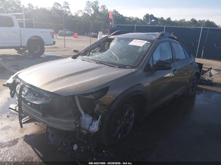 Vin: 4s4btajc8p3155477, lot: 45729460, subaru outback onyx edition 20232