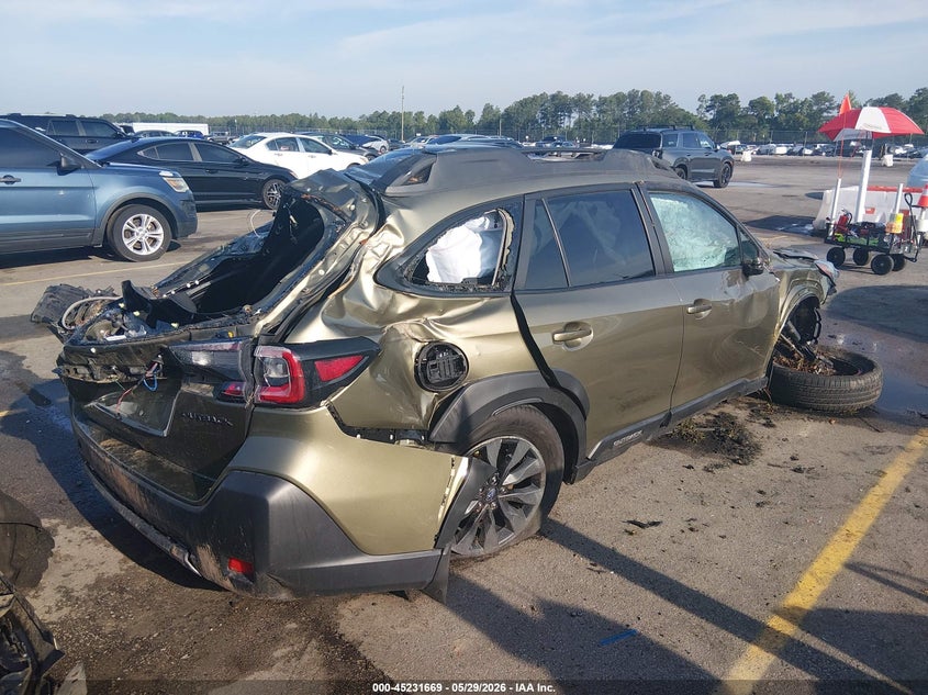 Vin: 4s4btajc8p3155477, lot: 45729460, subaru outback onyx edition 20234