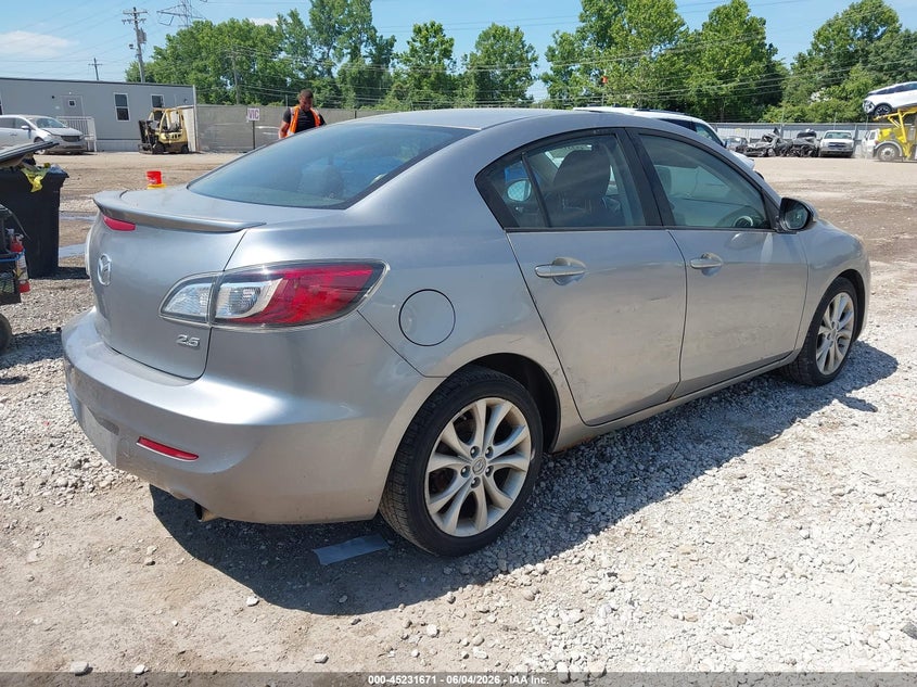 Vin: jm1bl1u57b1450849, lot: 45729462, mazda mazda3 s sport 20114
