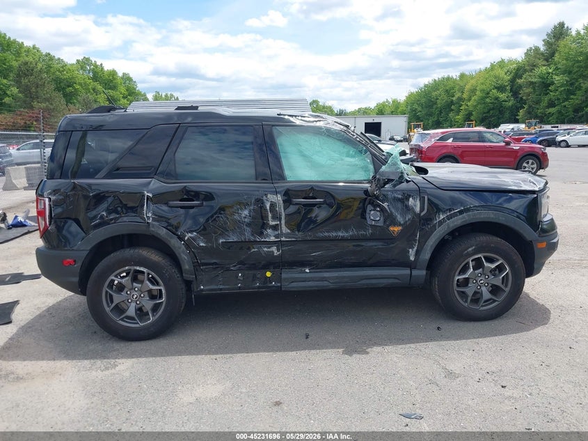 2021 Ford Bronco Sport Badlands VIN: 3FMCR9D97MRA64764 Lot: 45231696