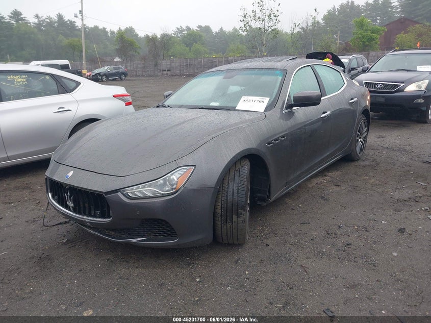 Vin: zam57rta1f1145203, lot: 45729490, maserati ghibli s q4 20152
