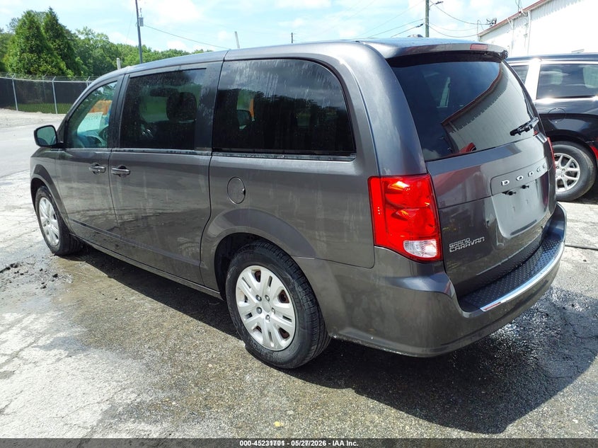 Vin: 2c4rdgbg3jr273343, lot: 45729492, dodge grand caravan se 20183