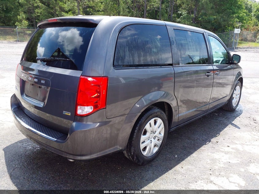 Vin: 2c4rdgbg3jr273343, lot: 45729492, dodge grand caravan se 20184
