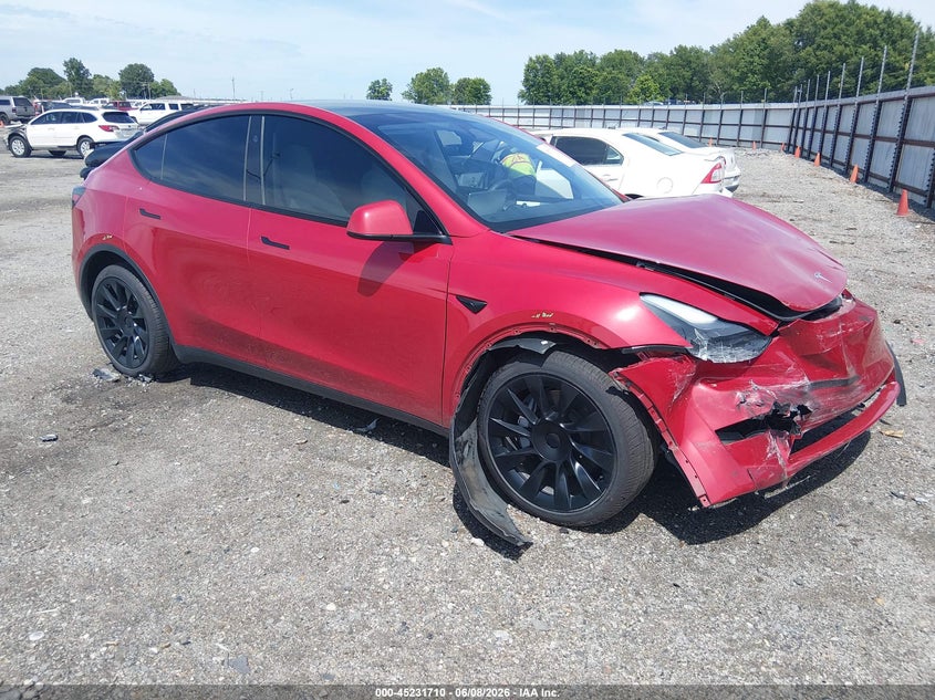 Vin: 7saygdee8pa160276, lot: 45729501, tesla model y awd/long range dual motor all-wheel drive 2023 img_1