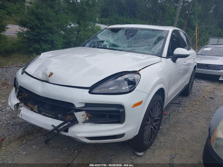 Vin: wp1aa2ay2lda05133, lot: 45729546, porsche cayenne 20202