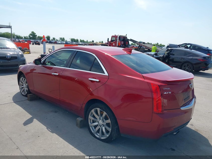 Vin: 1g6ab5rx1j0177480, lot: 45729568, cadillac ats luxury 20183