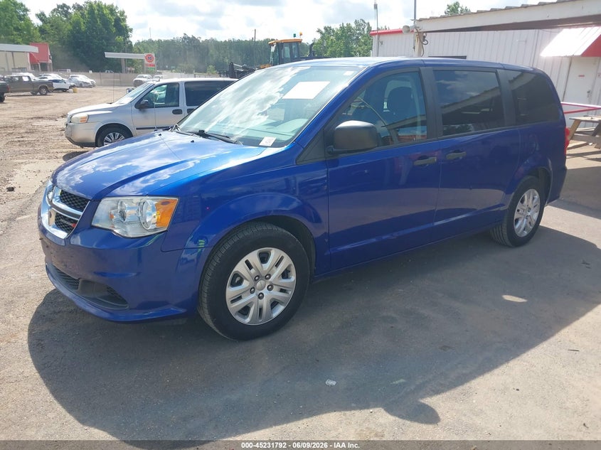 Vin: 2c4rdgbg9kr635998, lot: 45729583, dodge grand caravan se 20192