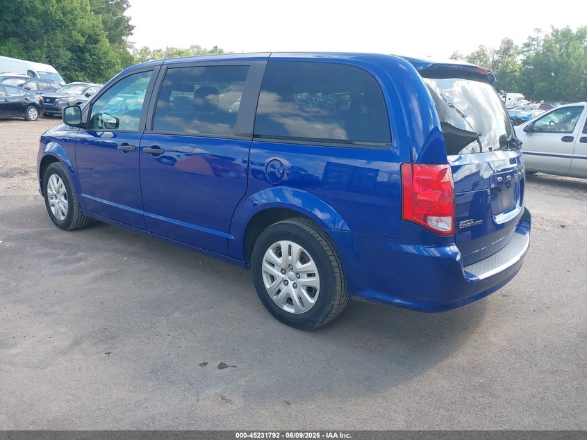 Vin: 2c4rdgbg9kr635998, lot: 45729583, dodge grand caravan se 20193