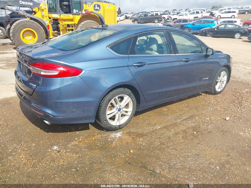 Vin: 3fa6p0uu2jr273676, lot: 45729587, ford fusion hybrid s 20184
