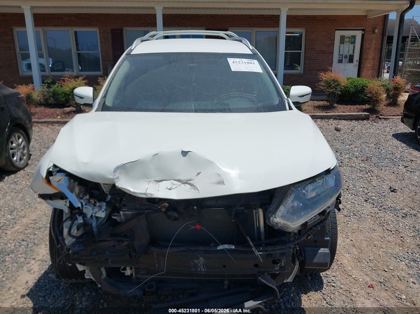 NISSAN ROGUE 2016 VIN KNMAT2MT4GP663407