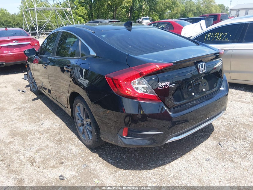 HONDA CIVIC 2019 VIN 19XFC1F31KE017876