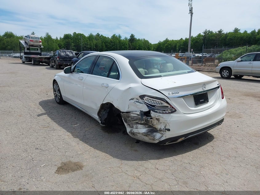 Vin: 55swf4kb3gu106189, lot: 45729653, mercedes-benz c 300 4matic 20163