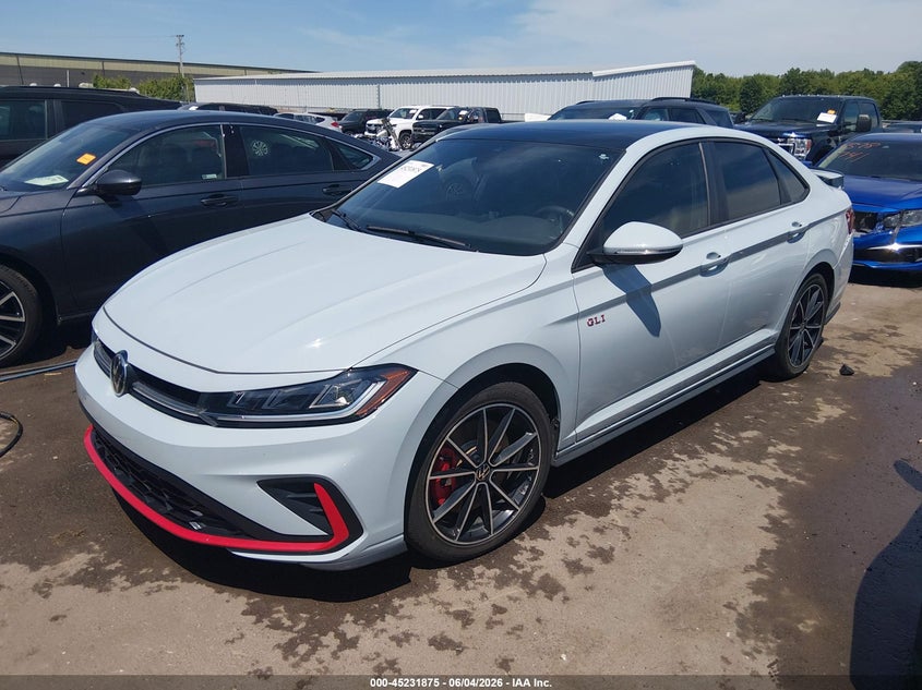Vin: 3vw2t7bu2sm011667, lot: 45729666, volkswagen jetta gli 2.0t autobahn 20252
