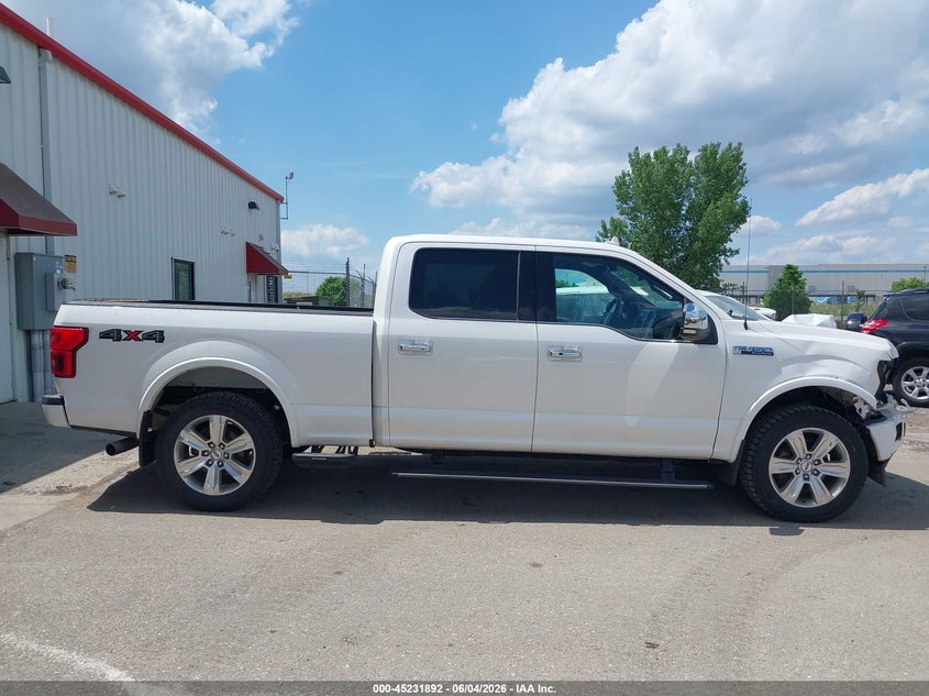 2018 Ford F-150 Platinum VIN: 1FTFW1EG3JFD06547 Lot: 45231892