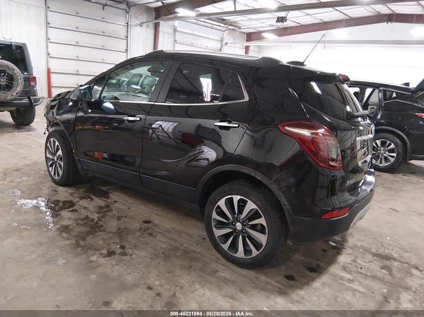 Vin: kl4cjesmxnb553087, lot: 45729685, buick encore awd preferred 20223