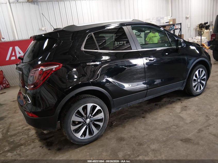 Vin: kl4cjesmxnb553087, lot: 45729685, buick encore awd preferred 20224