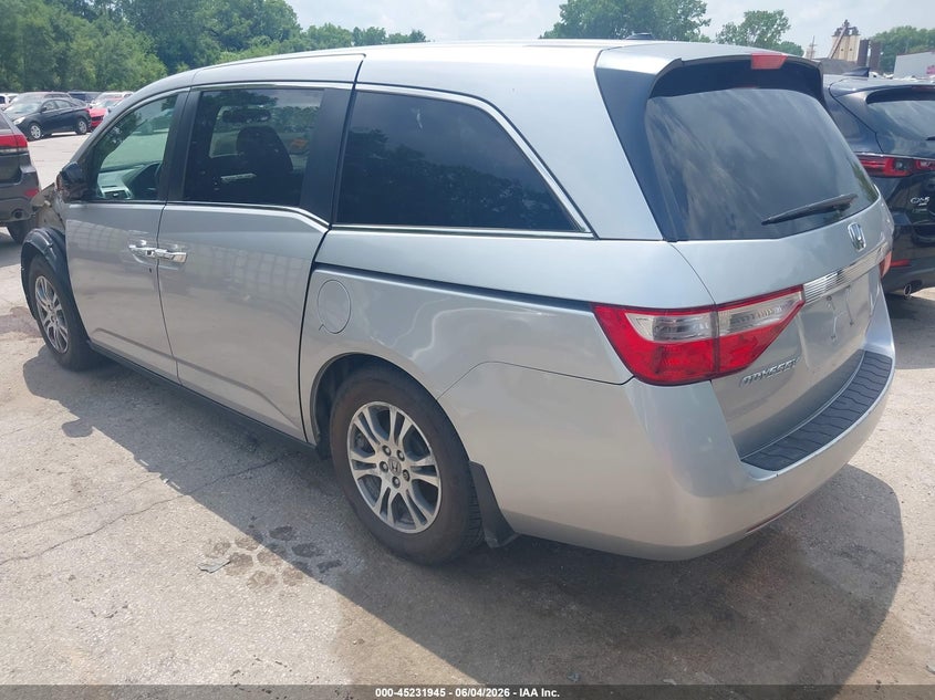 2013 Honda Odyssey Ex-L VIN: 5FNRL5H66DB003254 Lot: 45231945