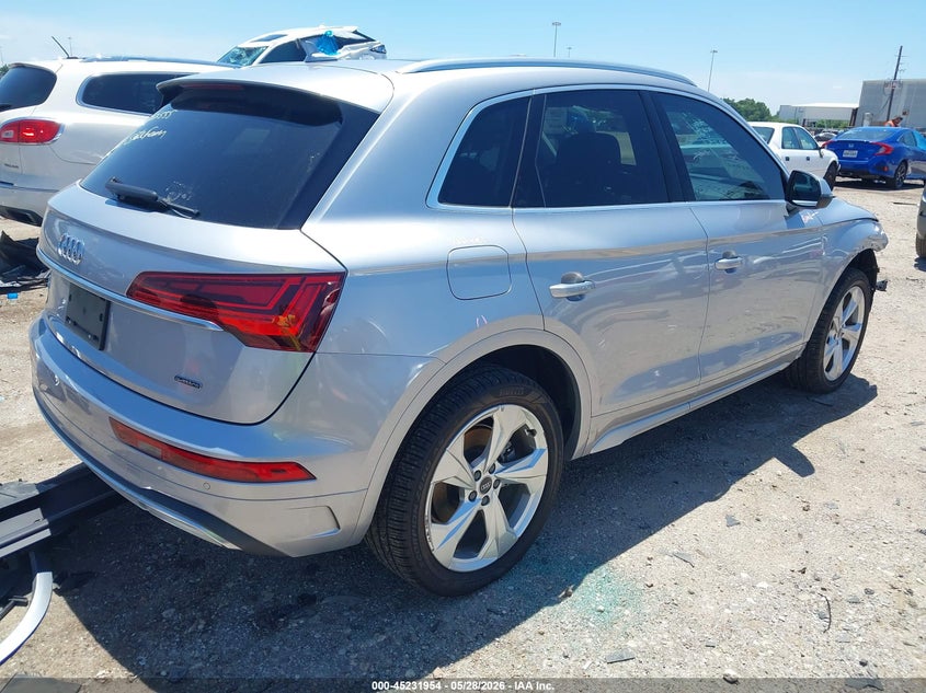 Vin: wa1baafy5m2069425, lot: 45729745, audi q5 premium plus 45 tfsi quattro s tronic 20214