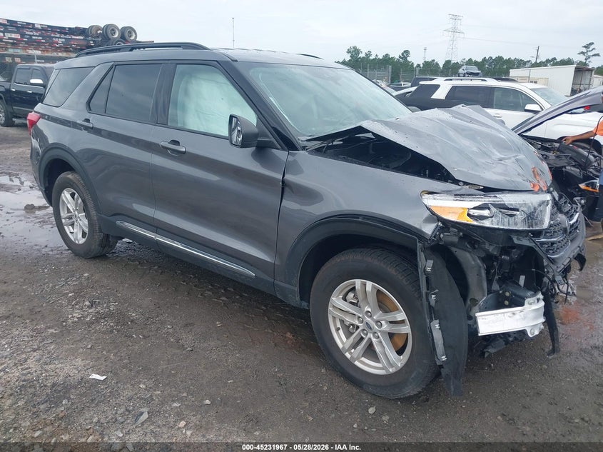 Vin: 1fmsk8dh8ngb12251, lot: 45729757, ford explorer xlt 2022 img_1