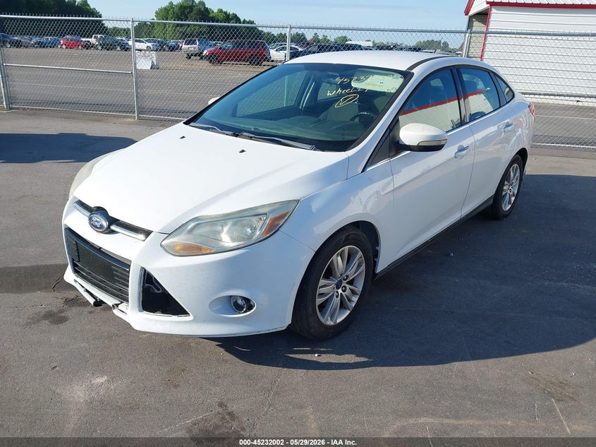 Vin: 1fahp3h26cl349209, lot: 45729793, ford focus sel 20122