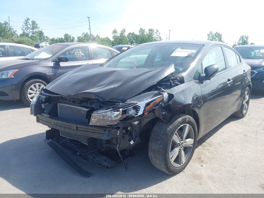 Vin: 3kpfl4a74je173503, lot: 45729810, kia forte s 20182