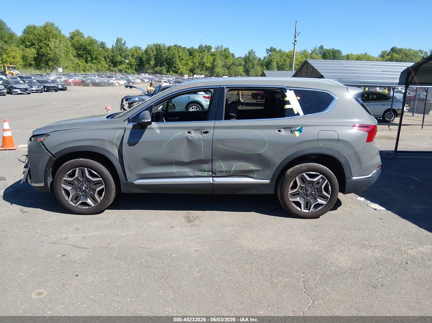 2021 Hyundai Santa Fe Limited VIN: 5NMS4DAL6MH343544 Lot: 45232026