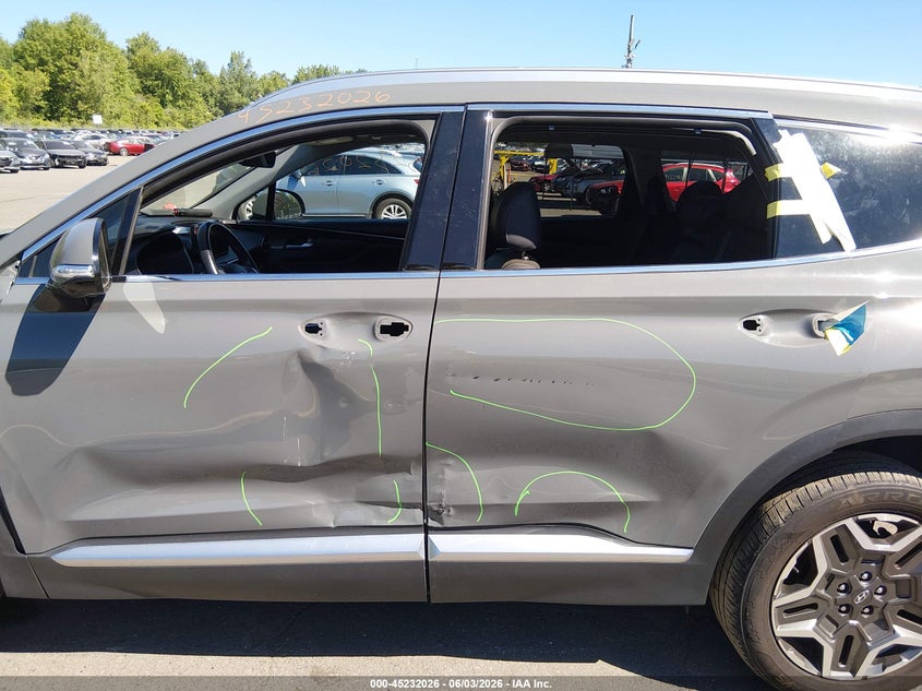 2021 Hyundai Santa Fe Limited VIN: 5NMS4DAL6MH343544 Lot: 45232026