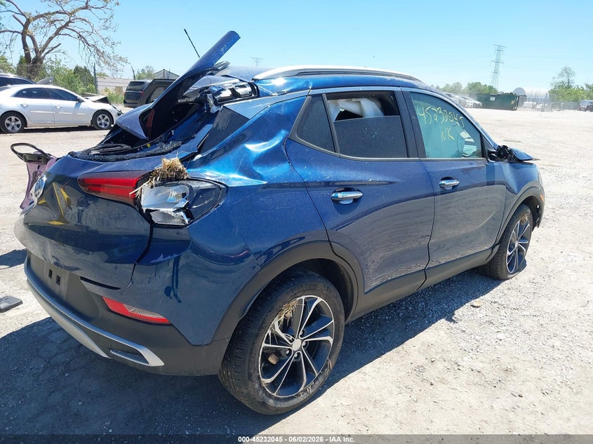 Vin: kl4mmesl9lb119839, lot: 45729836, buick encore gx awd select 20204