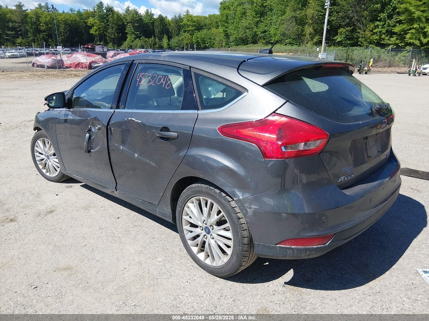 Vin: 1fadp3n23fl209044, lot: 45729839, ford focus titanium 20153