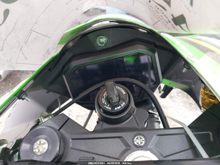 2025 Kawasaki Zx1002 M VIN: JKBZXVM11SA009912 Lot: 45232063