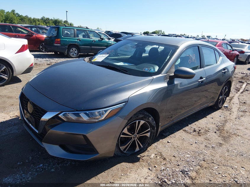 NISSAN SENTRA 2021 VIN 3N1AB8CV2MY232456