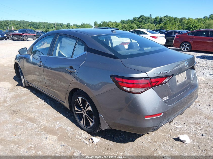 NISSAN SENTRA 2021 VIN 3N1AB8CV2MY232456