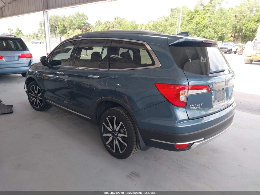 Vin: 5fnyf5h9xnb005085, lot: 45729861, honda pilot 2wd touring 8 passenger 20223