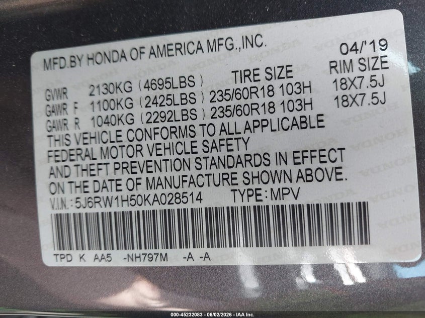 AtlanticExpress - Honda CR-V