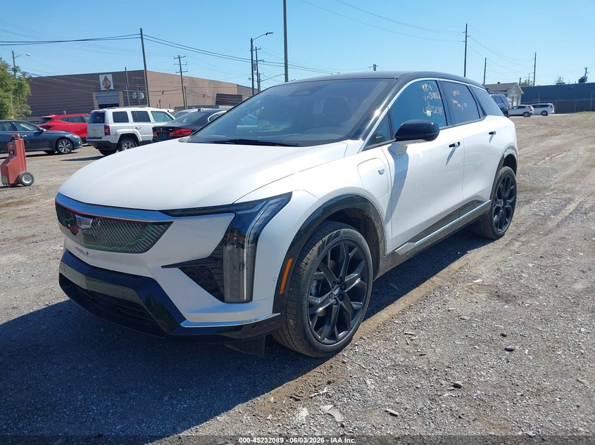 Vin: 3gyk3dmr9ss150842, lot: 45729881, cadillac optiq luxury 2 awd 20252
