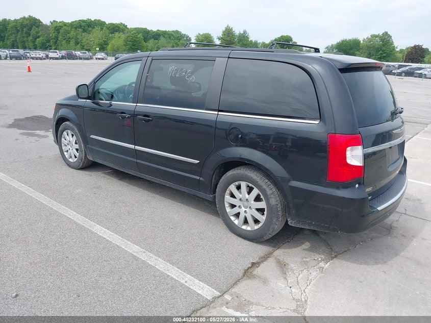 Vin: 2c4rc1bg7gr173061, lot: 45729891, chrysler town & country touring 20163
