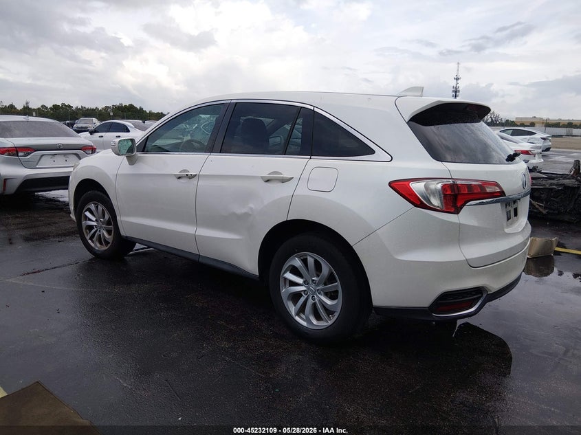 Vin: 5j8tb3h30gl005295, lot: 45729900, acura rdx acurawatch plus pkg 20163