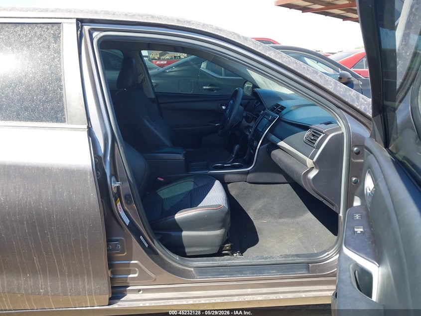 2015 TOYOTA CAMRY SEDAN 2.5L I-4 DOHC, VVT, 178HP