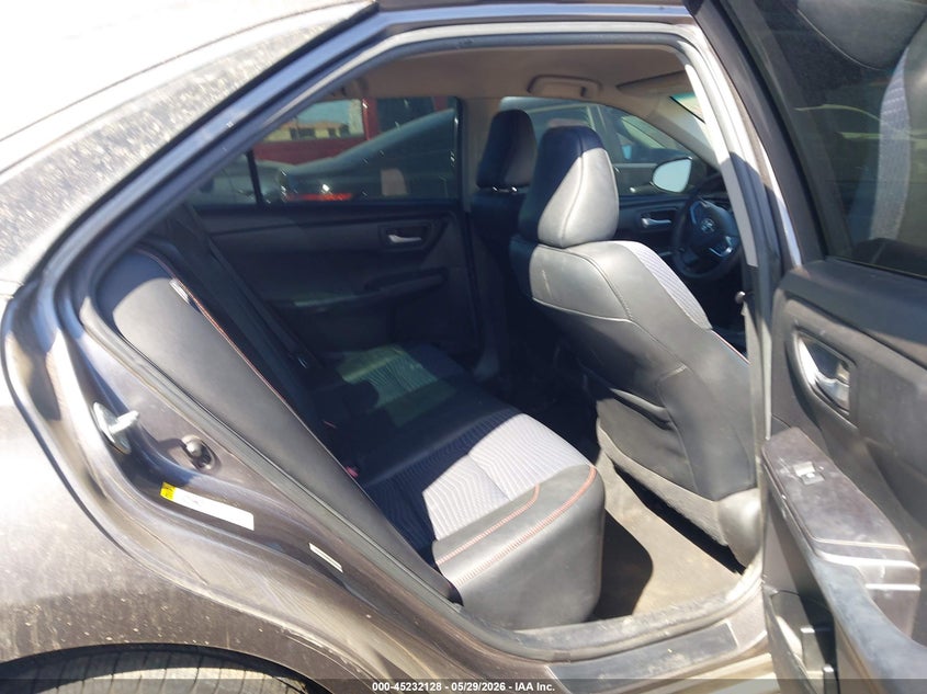 2015 TOYOTA CAMRY SEDAN 2.5L I-4 DOHC, VVT, 178HP