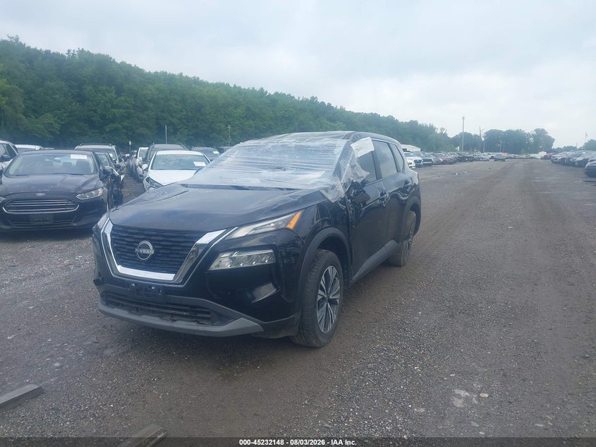 Vin: 5n1bt3bb2pc831908, lot: 45729939, nissan rogue sv intelligent awd 20232