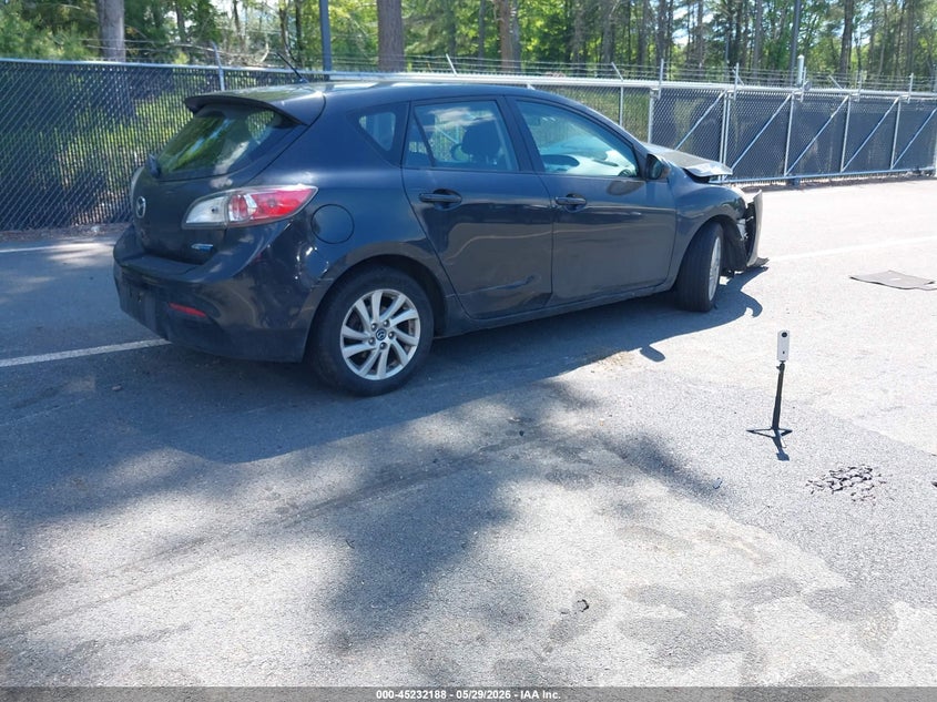 Vin: jm1bl1lp3d1739958, lot: 45729979, mazda mazda3 i touring 20134