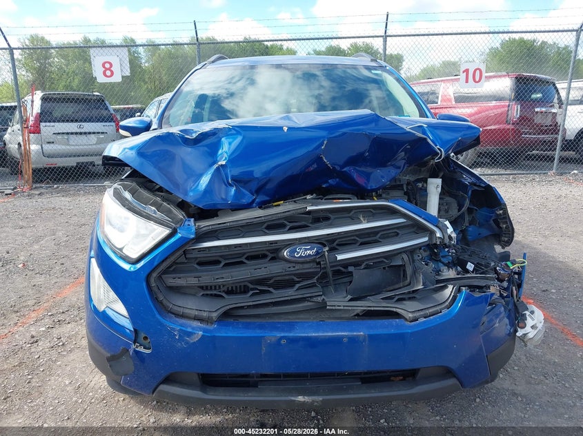 2018 Ford Ecosport Se VIN: MAJ3P1TE2JC242168 Lot: 45232201